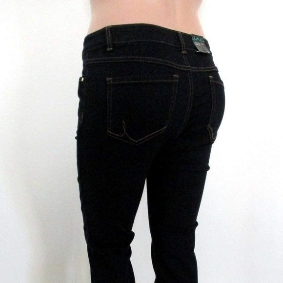 INC. Int'l Jeans Women's SKINNY Leg Curvy Fit Dark Rinse Size 10 NWT - Picture 5 of 8